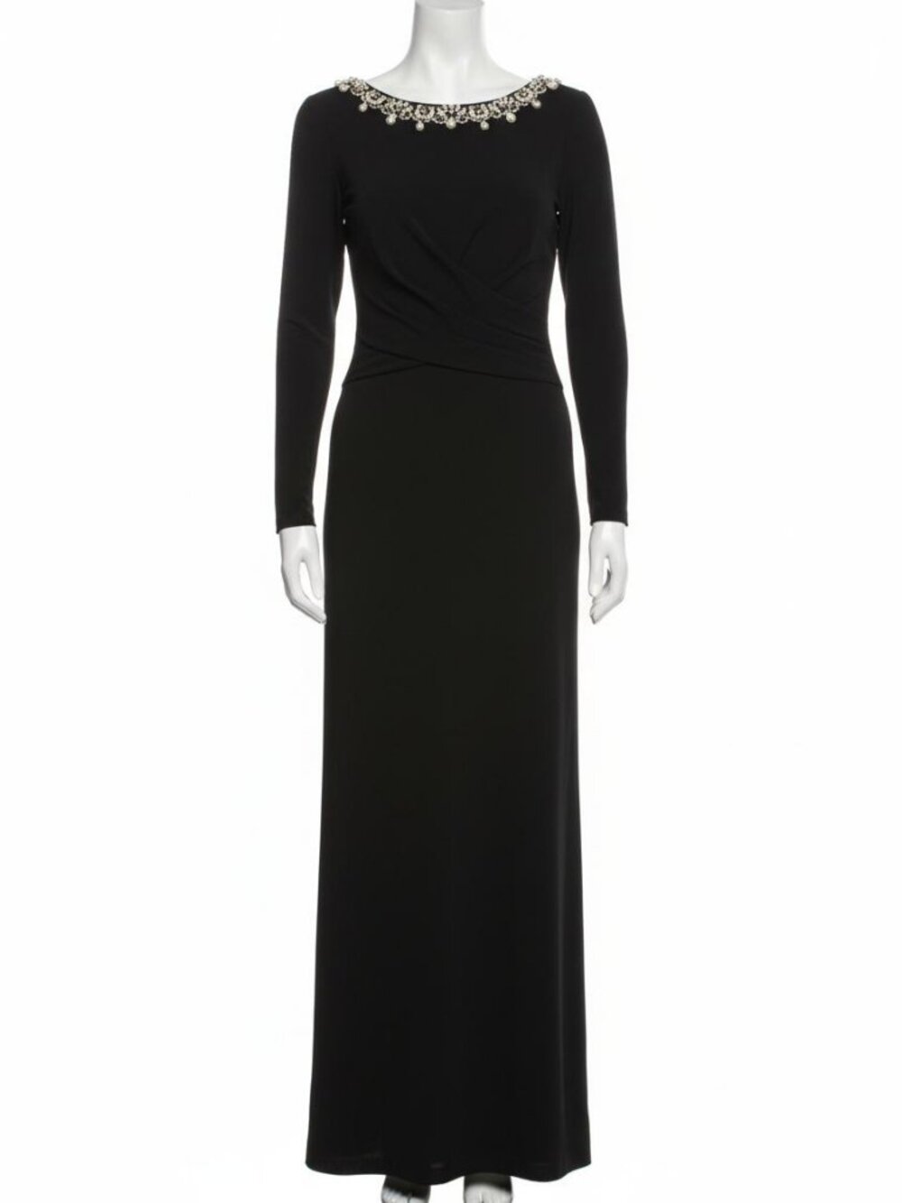 Dress the Population Women's Black Anne Gown Dress Size XS